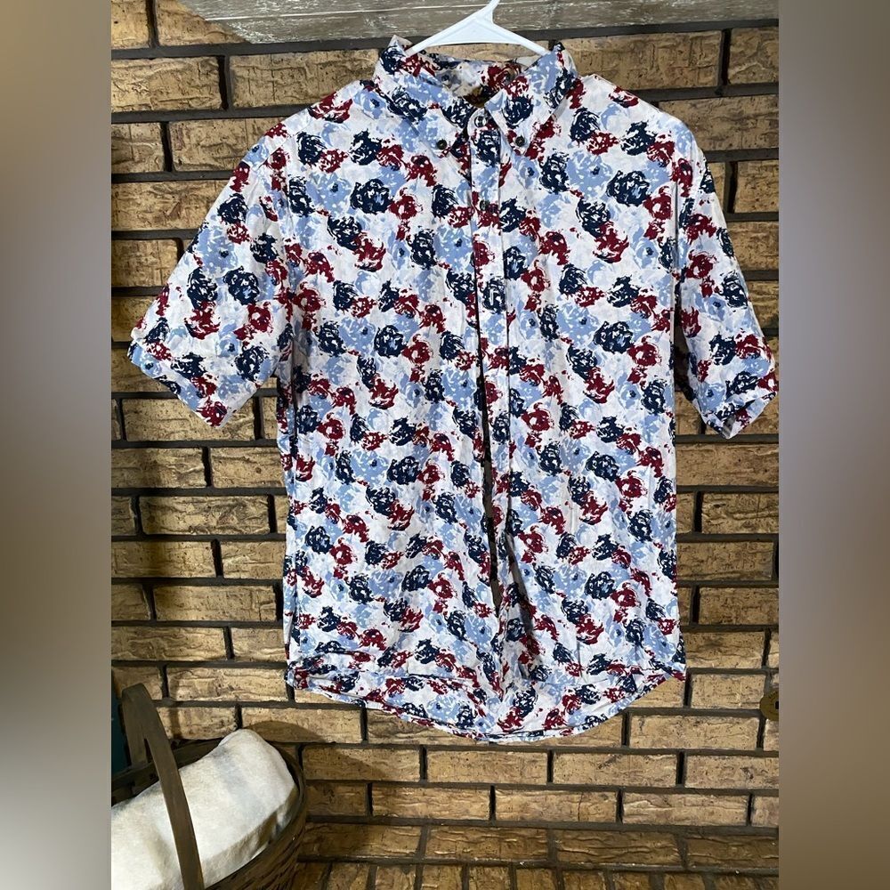 Michael Kors short sleeve‎ casual button up